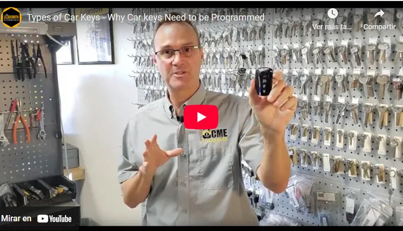 Video sobre llaves para vehículos